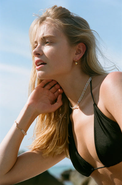 The Drop of Gold Earrings