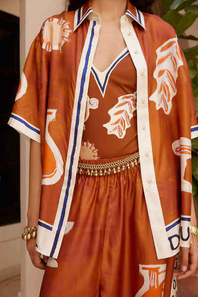The Soleil D'Amour Silk Shirt