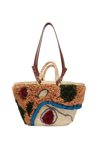 The Michelle Tufted Midi Basket