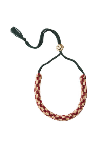 The Le Jardin Bunch Bead Necklace in Clay