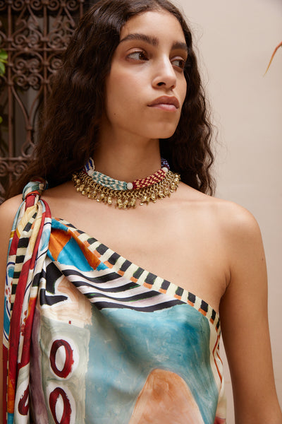 The Le Jardin Bunch Bead Necklace