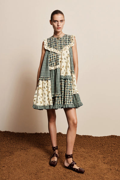 The Outrider Seersucker Mini Dress
