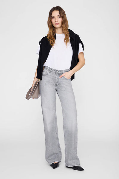 The Hugh Jean in Oyster Grey