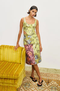 The Adriana Jacquard Skirt