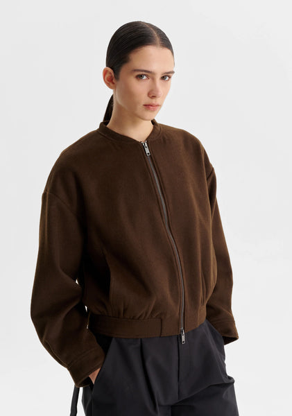 The Elio Bomber Jacket in Hunter