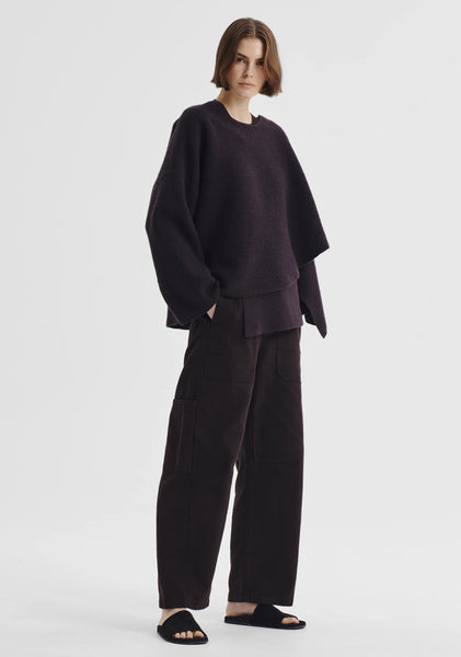 The Jensen Denim Cargo Pant in Espresso