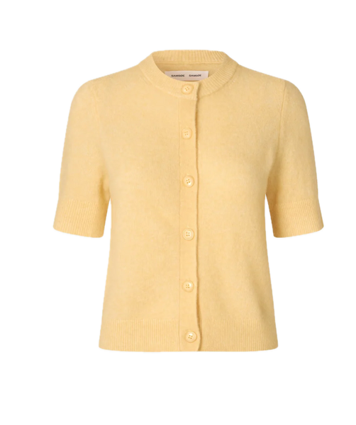 The Sanoura SS Cardigan in Straw