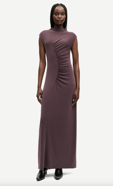 The Saandressa Dress in Fudge