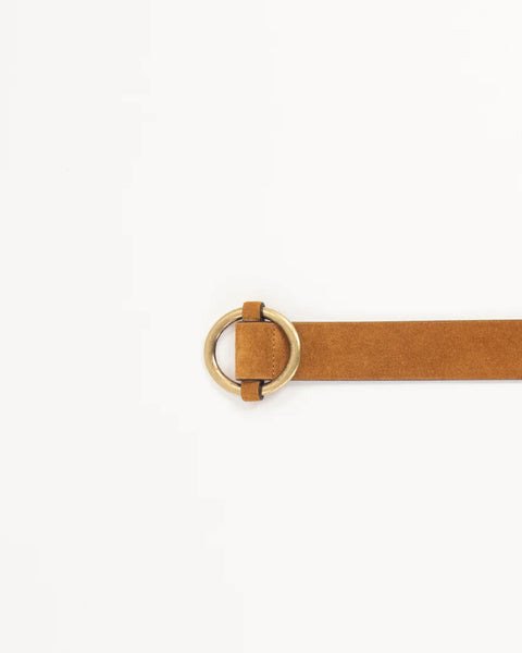 The Tisao Su Leather Belt in Rusty