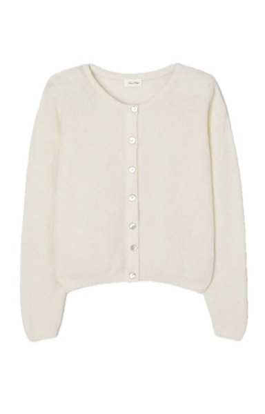 The Vitow Cardigan in White