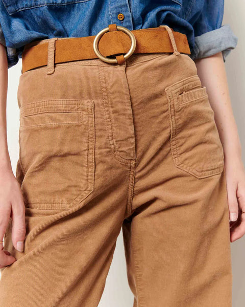 The Tisao Su Leather Belt in Rusty