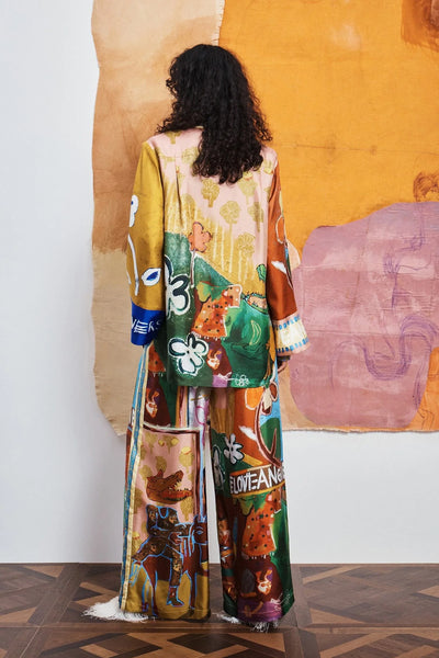 The Mlak Silk Pant