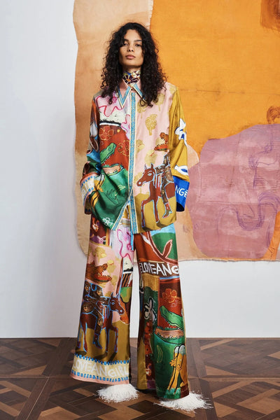 The Mlak Silk Pant