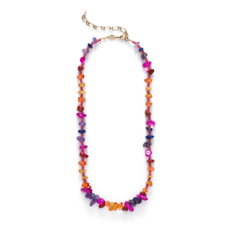 The Reef Necklace in Violet